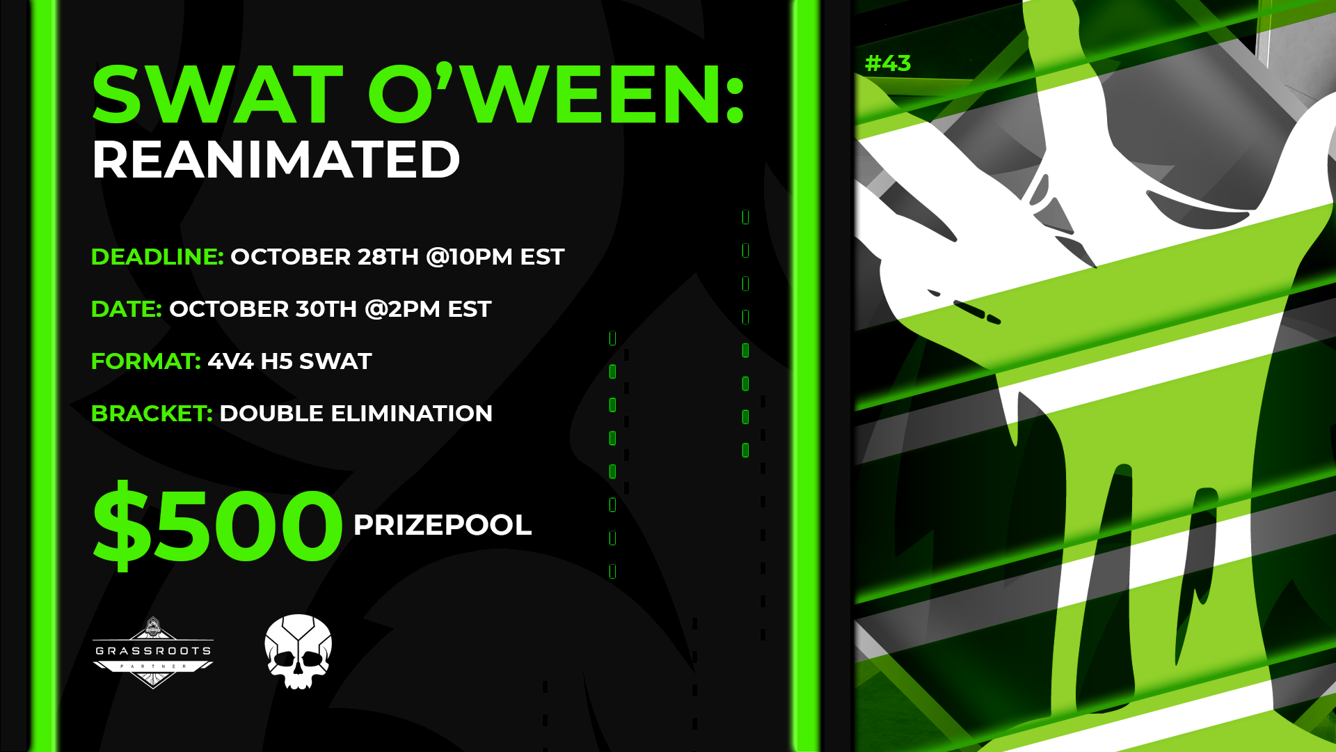 #43 SWAT O'Ween Reanimated